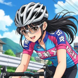 自転車姉ちゃん