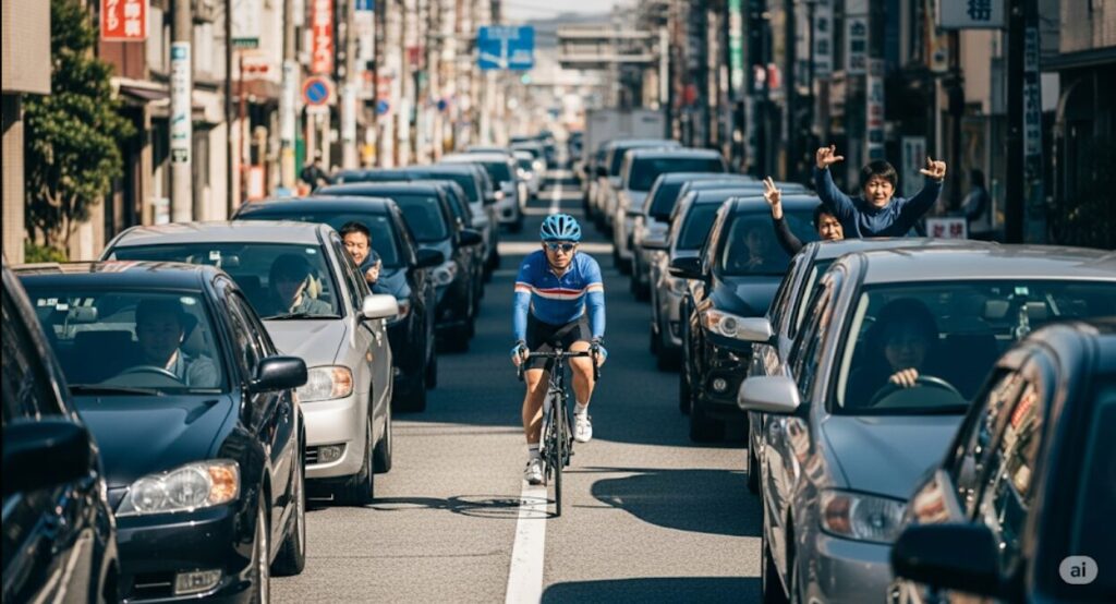 ロードバイクが車道でうざいと感じられる理由
