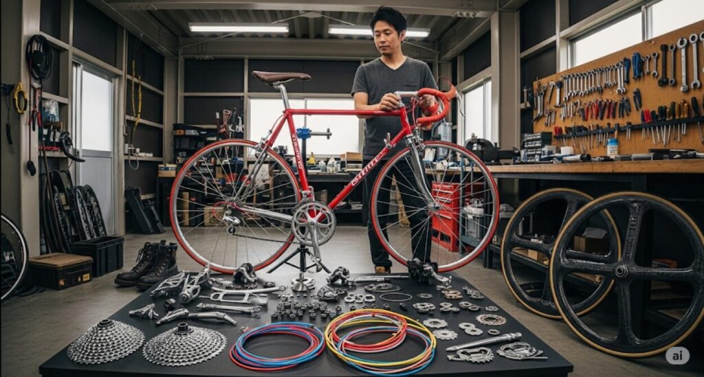 ロードバイクカスタム順番の考え方