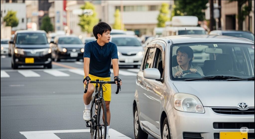 法律と実態が招く高い自転車事故率