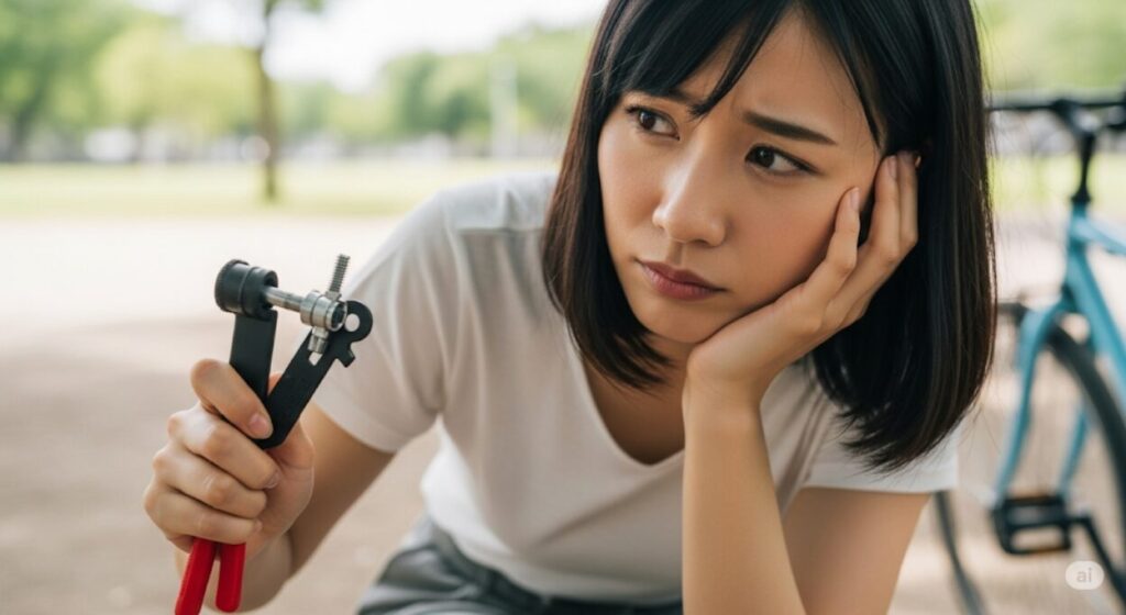 自転車パンク修理は100均セリアで！キットの使い方とダイソー等との比較