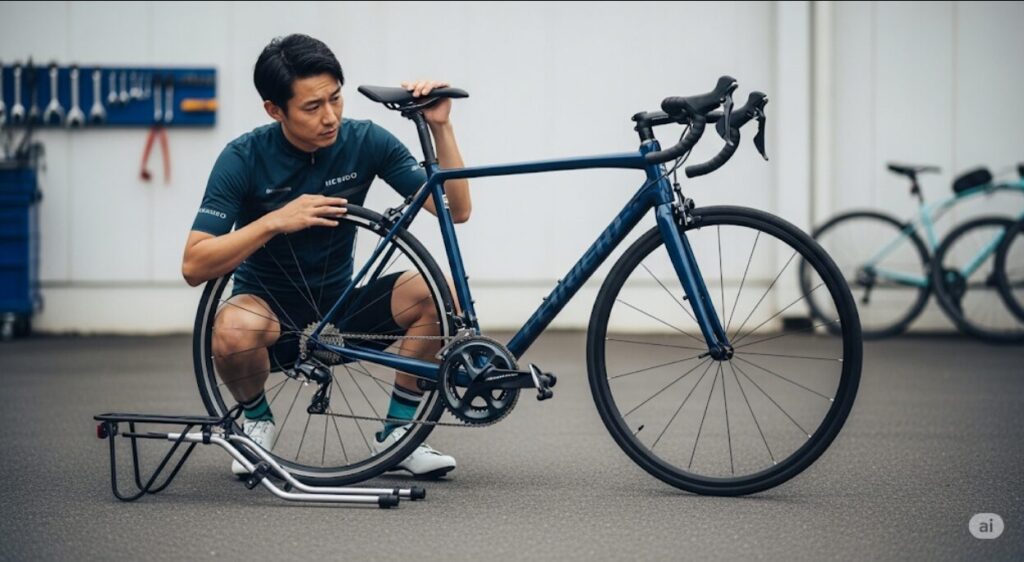 【ダボ穴なし】ロードバイクのリアキャリア取り付けと選び方