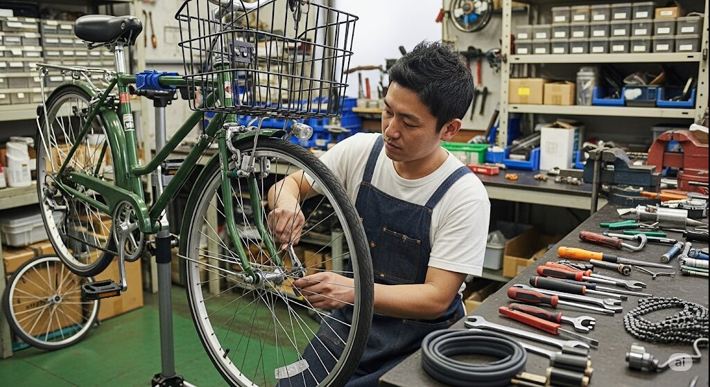 ママチャリVブレーキ化ガイド！交換方法と費用・注意点を解説