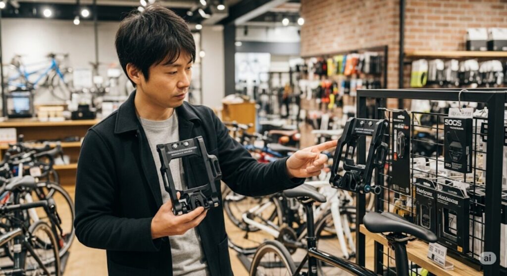 賢いロードバイクのリアキャリアでダボ穴なし製品の選び方